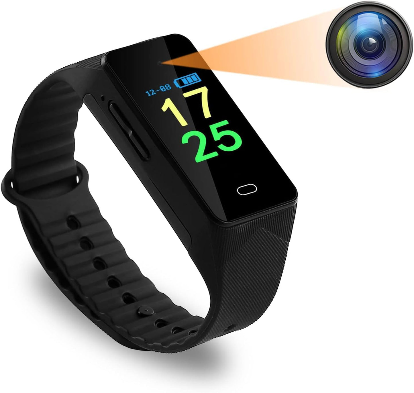 M7 1080P Wrist Bracelet Design Watch Mini Discreet Camera Wide-Angle Lens Sports Bracelet Video Recorder Security Cam