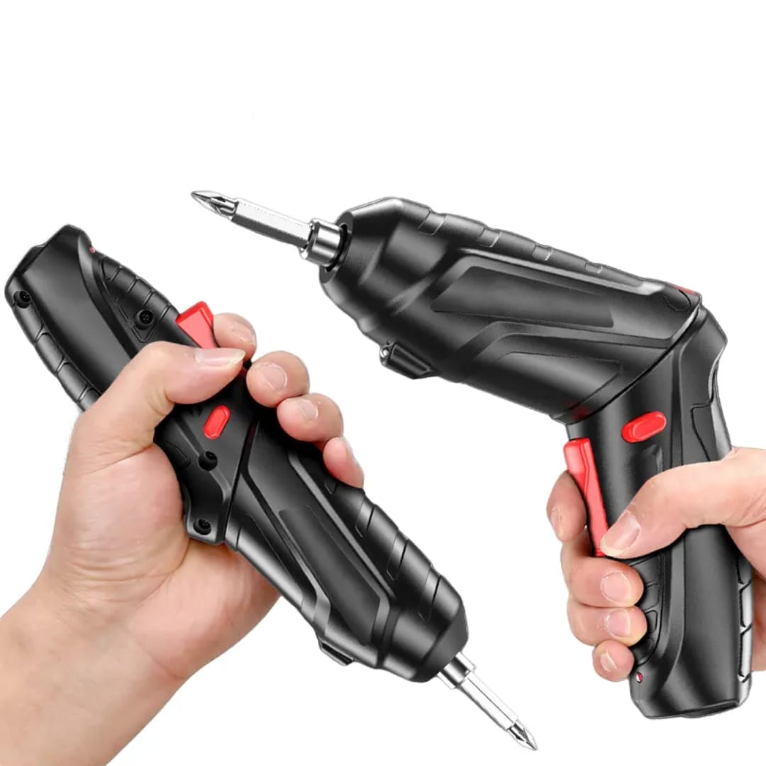 47 in 1 Cordless Electric Screwdriver Drill with Built-in LED Rechargeable Wireless Drill Machine Kit Power Drill Screw Gun Tool, Accessories