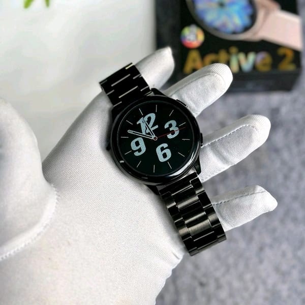 Active-2 2.5D Curve HD Amoled Display Smartwatch, Heart Sensor With Real Time Monitor, Bluetooth Calling