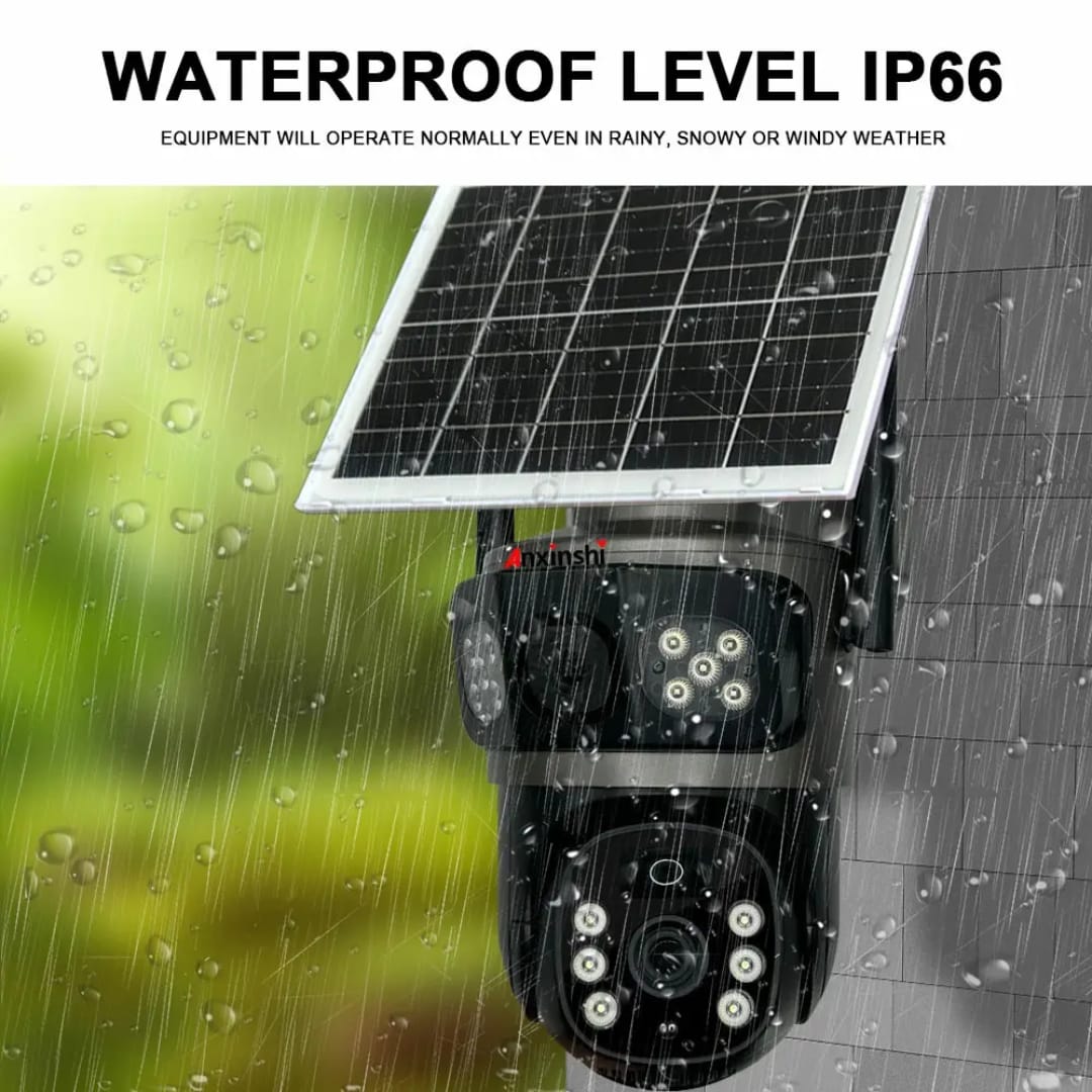 4G 4k V380 Pro Solar Monitor 360 Degree Mobile Phone Remote Outdoor High Definition Battery Camera Solar Ptz 4g Camera