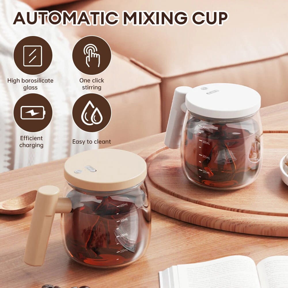 Self Stirring Coffee Mug Rechargeable Automatic Magnetic Self Mixing Coffee Mug