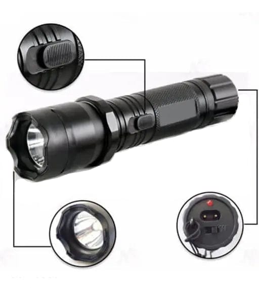 Self Defense Electric Strong Power High Voltage Flashlight Torch