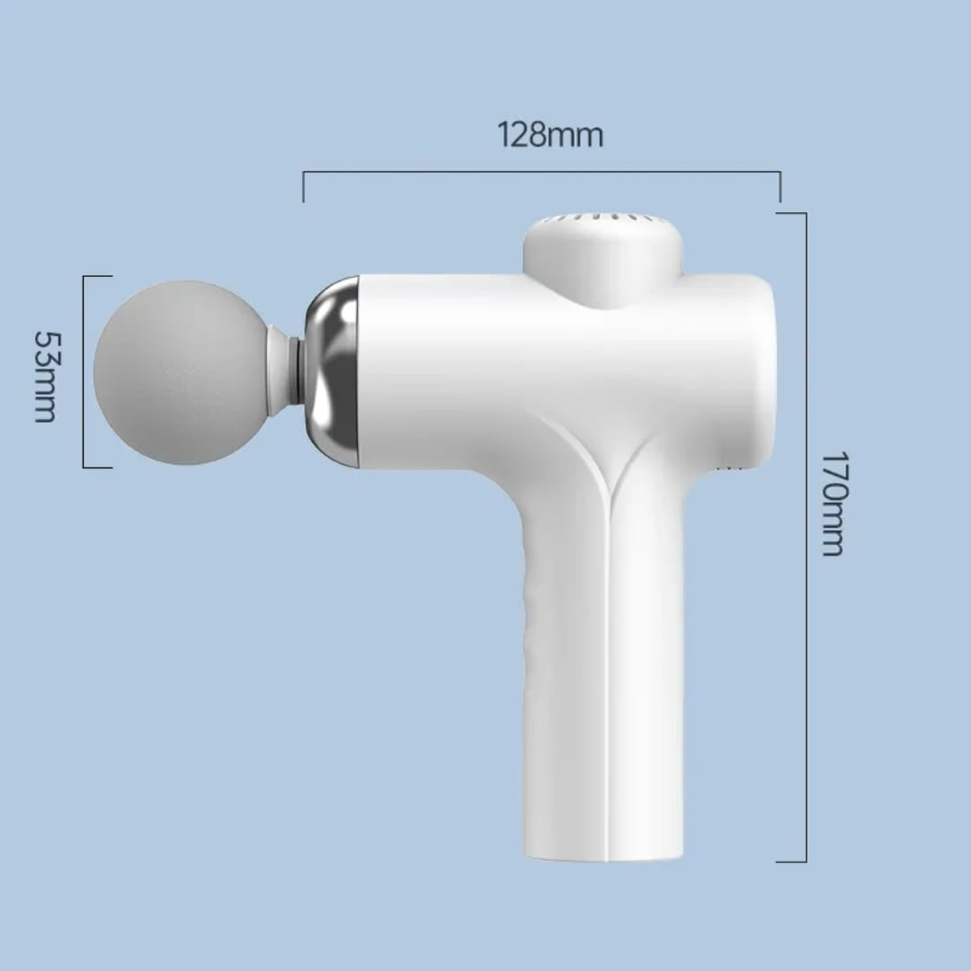 Fascia Massage Gun Deep Tissue with High-speed Motor with 6-speed