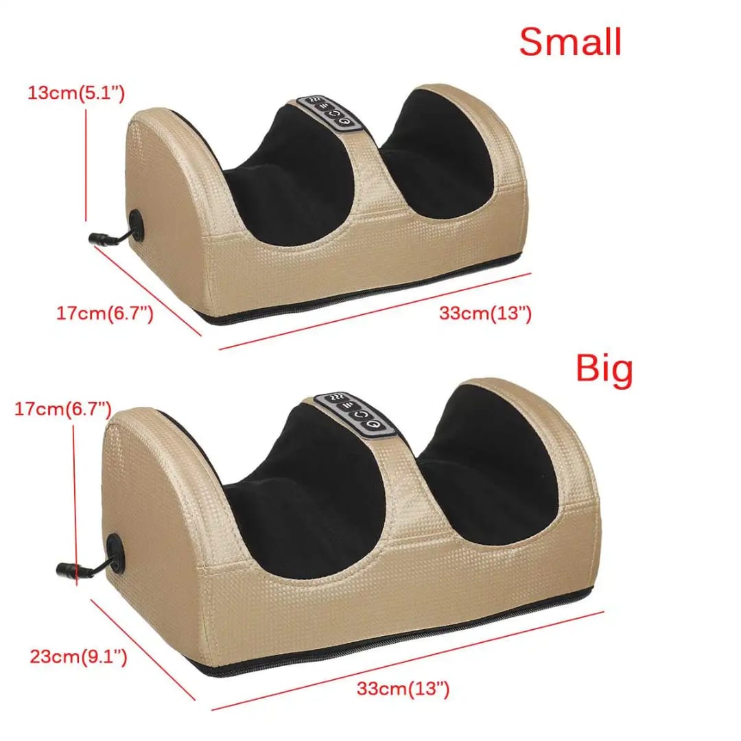 Electric Foot Calf Massager Leg Kneading Heating Massage Machine
