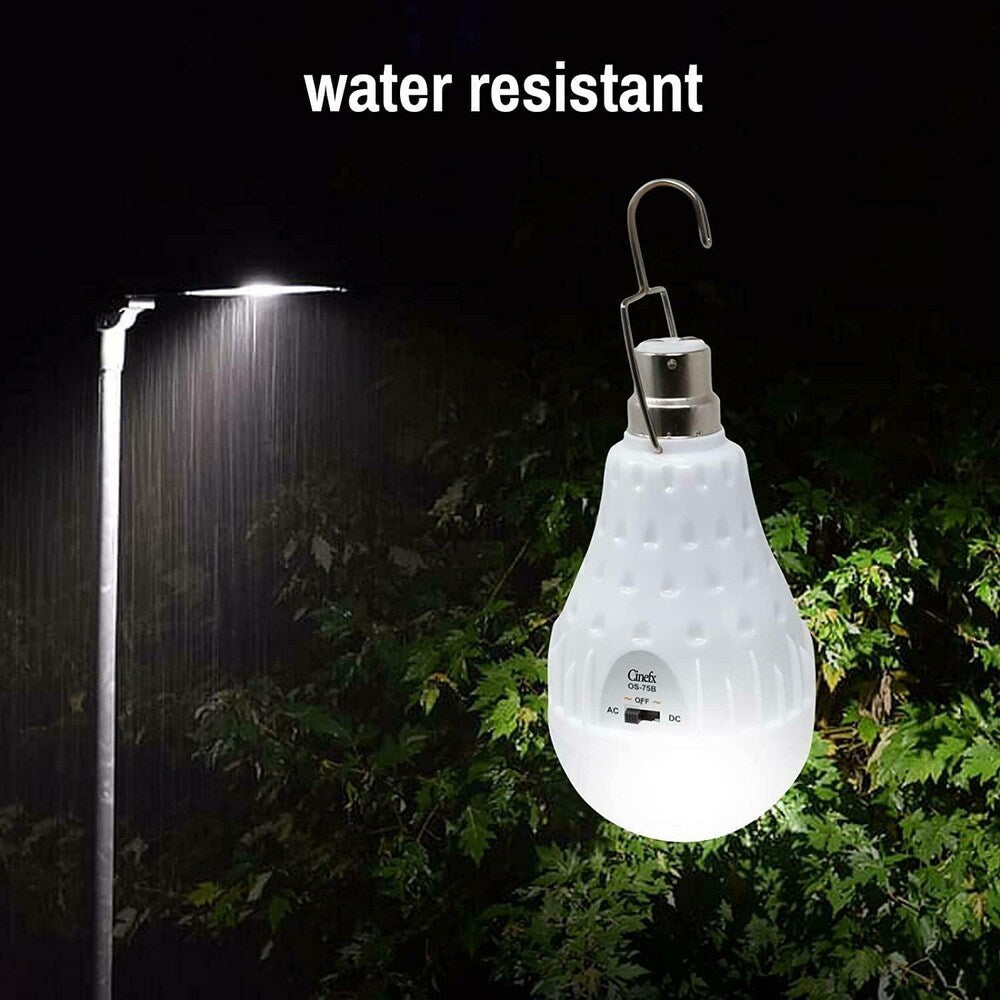 OSRING Premium Rechargeable LED BULB (25 Watt) 8 Hour Standby With Hanging Clip