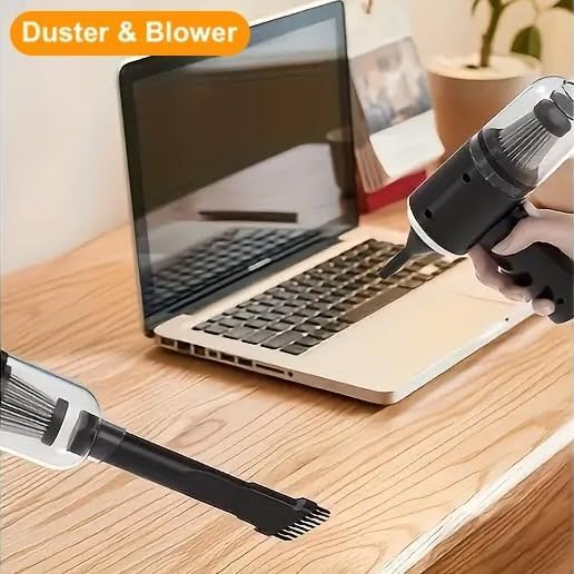 3 in 1 Cordless Car Vacuum Cleaner Powerful Suction & High Power Blower Deep Cleaning with Wireless, Portable Handheld USB Rechargeable