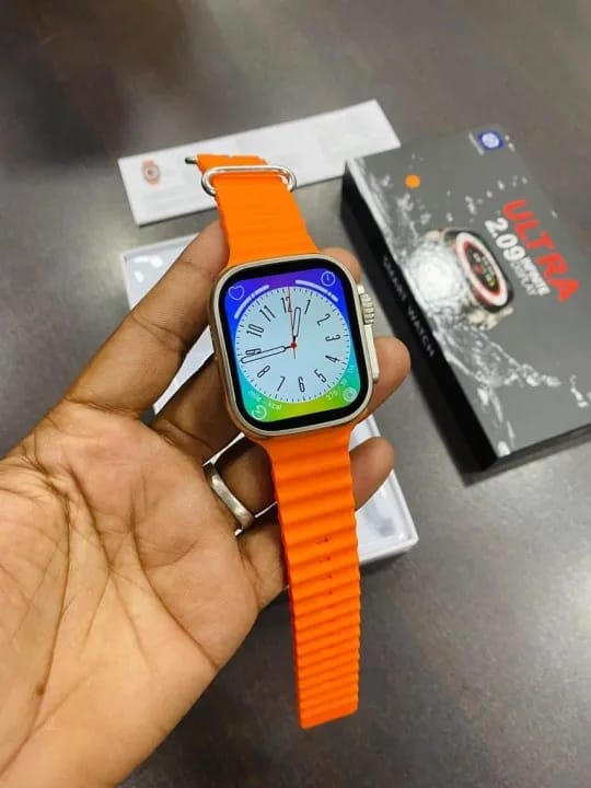 T10 Ultra 2.09 Infinite Display Wireless Charger Smartwatch
