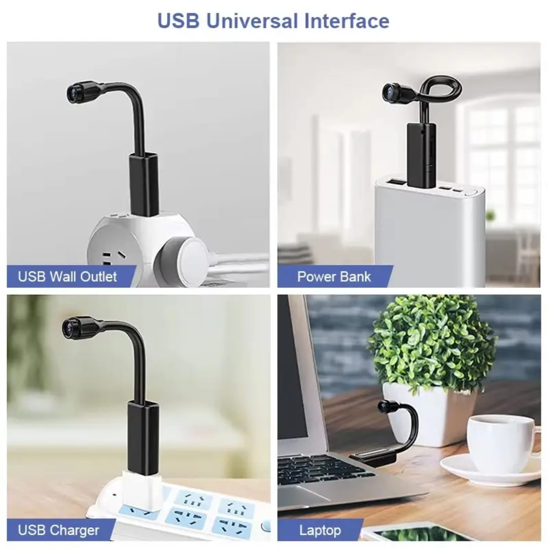 V380 FlexiWireless Surveillance Camera HD USB Portable Home Small Portable Camera