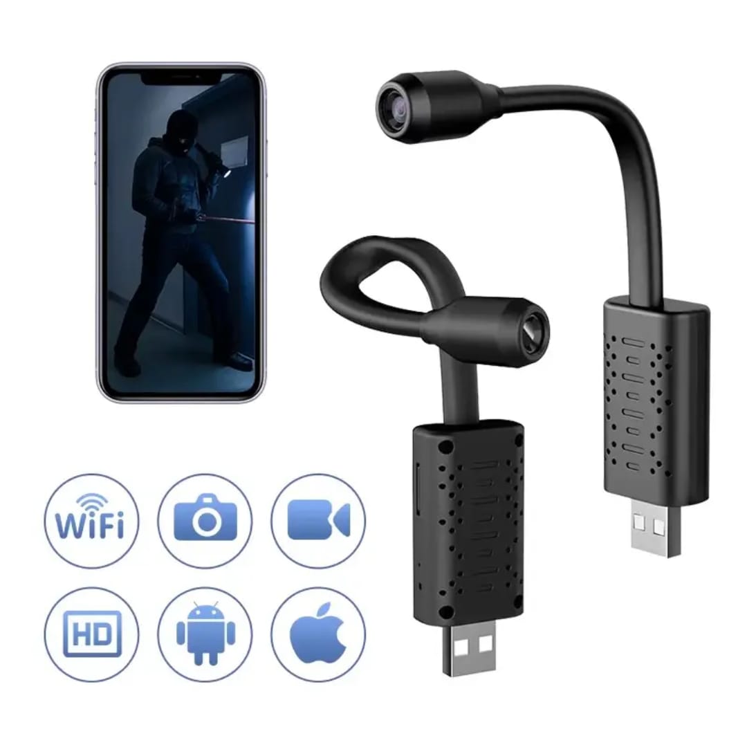 V380 FlexiWireless Surveillance Camera HD USB Portable Home Small Portable Camera