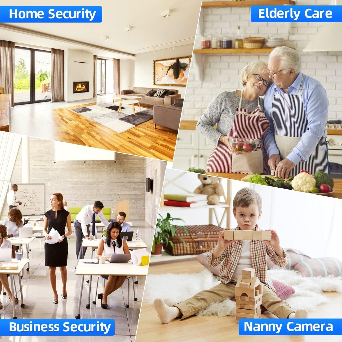 Z50 Spy Camera Alarm Table Clock Camera Hidden Wireless WiFi HD 1080P, Live Streaming Video and Audio (HomeEye)