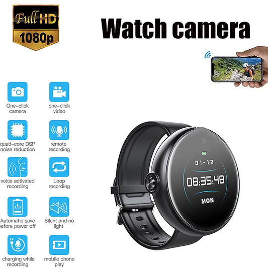 Z30 Spy Camera Sport Watch Wearable Surveillance Home Security Monitor Dv Camcorder