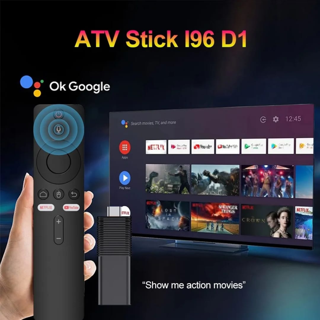 I96 D1 H313 Tv Box Android Certificado Stick Tv 4k Best Smart Android Voice Remote Fire Tv Stick 4k