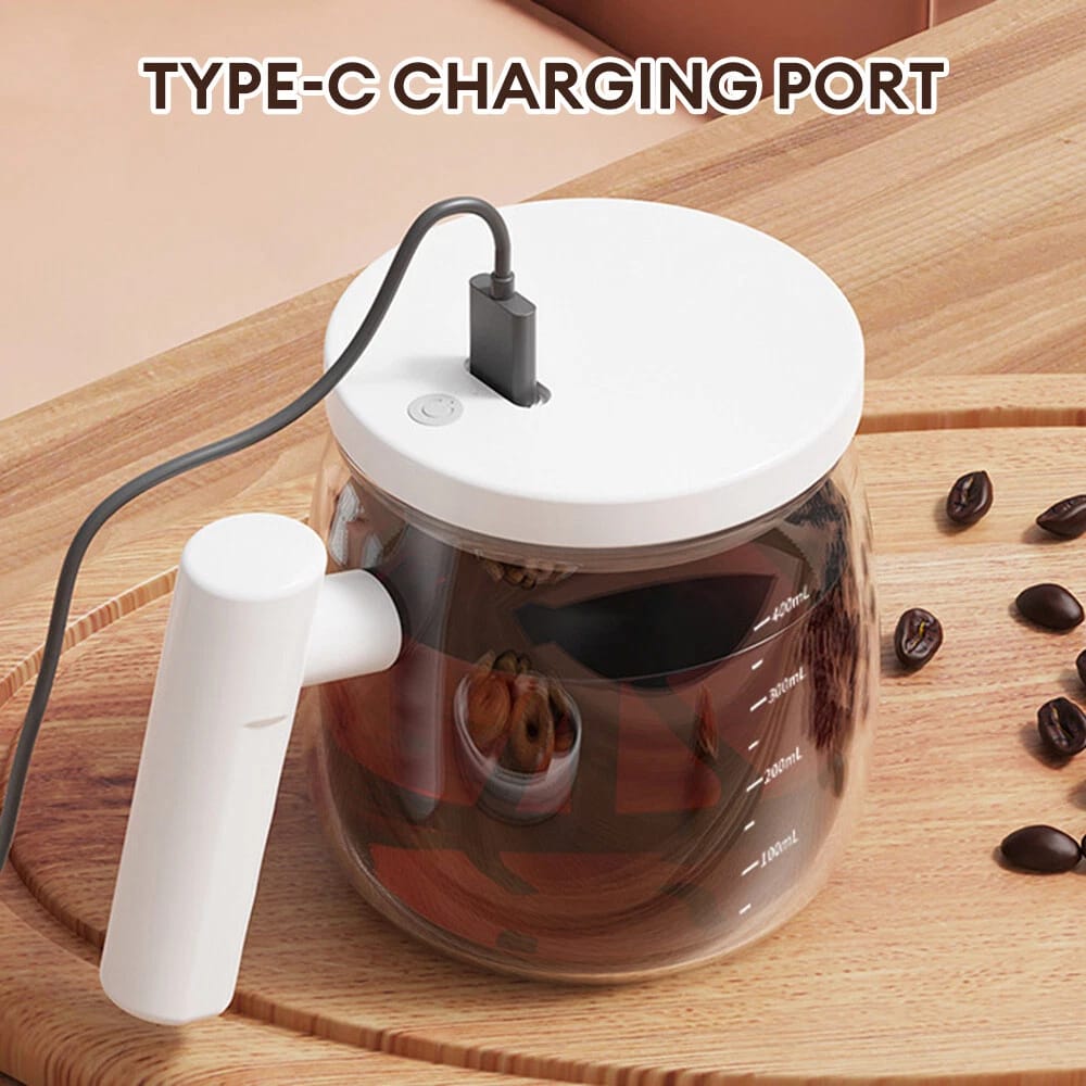 Self Stirring Coffee Mug Rechargeable Automatic Magnetic Self Mixing Coffee Mug