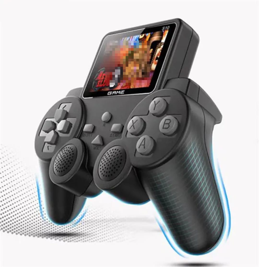 S10 Digital Game Controller with Built-in Screen, Classic Gaming Gamepad
