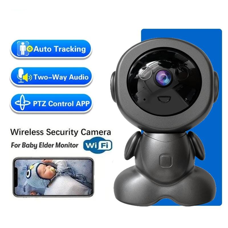 Smart Robot WiFi Full HD 1080p Video Surveillance Camera Wireless PTZ CCTV Two Way Audio