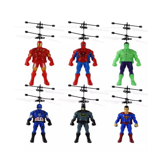 Flying Aircraft Heroes 2 Induction Super Man with LED Lights