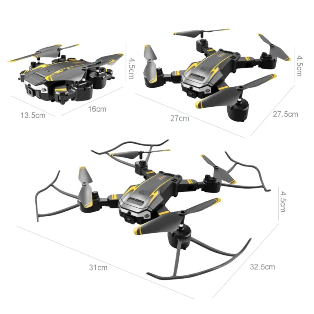 Shark Drone S6  Brushless Professional HD Camera WIFI FPV Obstacle Avoidance Optical Flow RC Foldable Quadcopter Toy