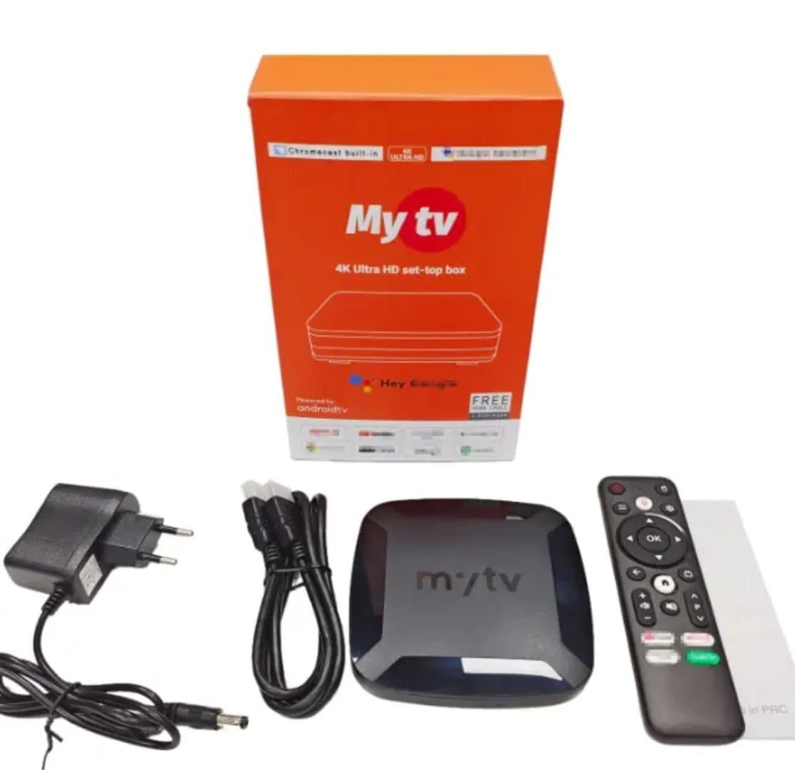 V96Q MY TV 4k Android TV Box Android 13.0 4GB+32GB with Remote Dual Band WIFI Amlogic S905 IPTV Smart Set Top Box