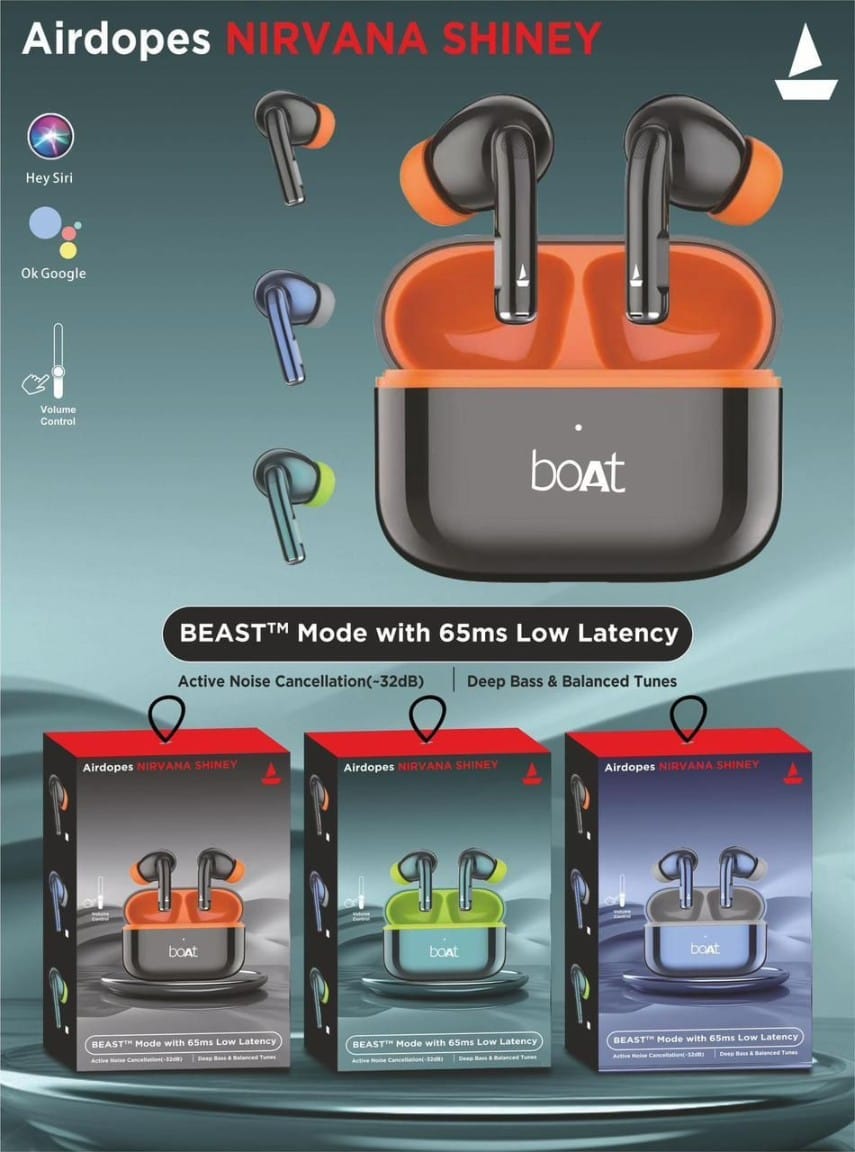 boAt Truly Wireless in Ear Ear Buds w/Up to 32 dB (First Copy)
