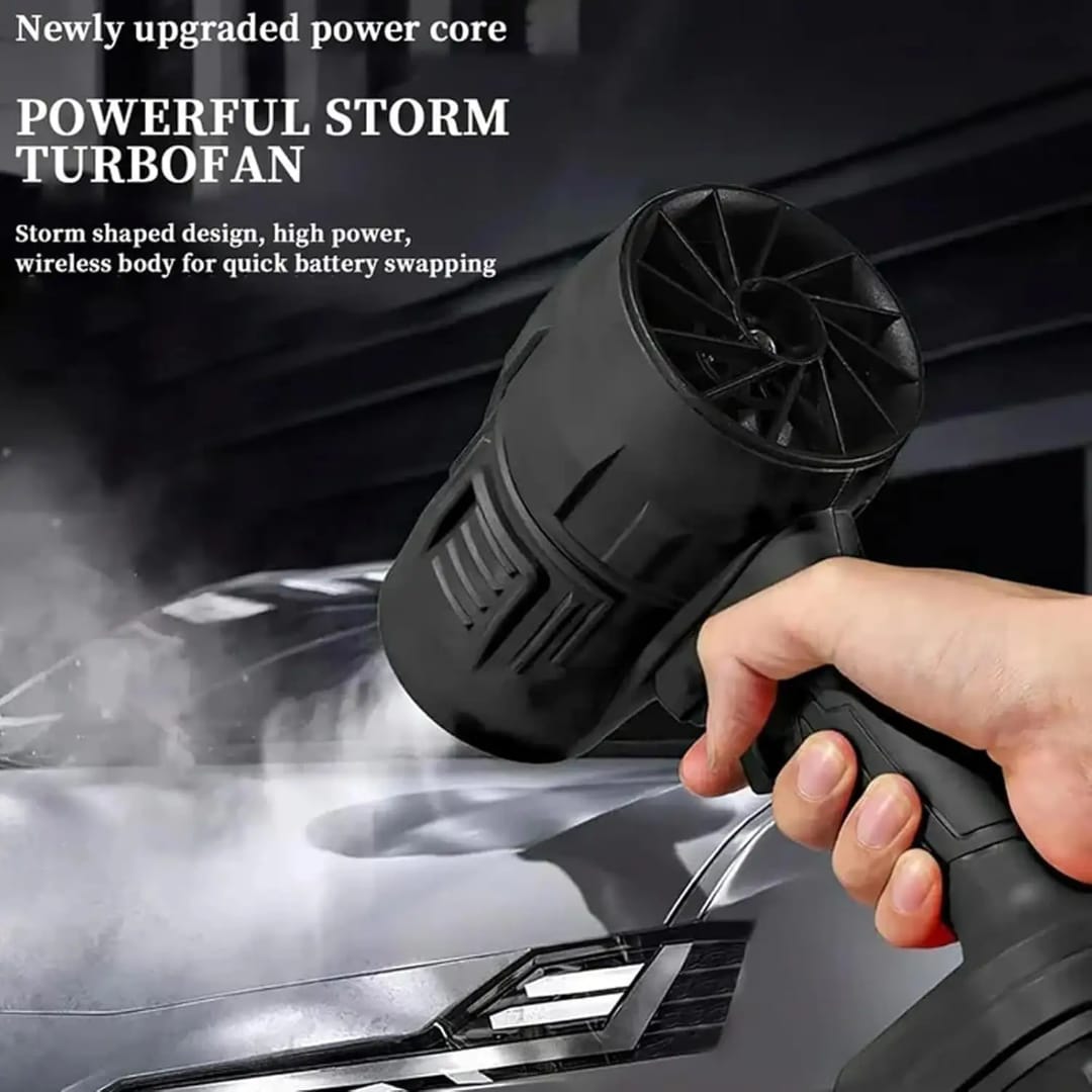 Turbo Jet Blower, Cordless Turbo Super Power Air Duster,Hand Held Leaf Blower Cordless
