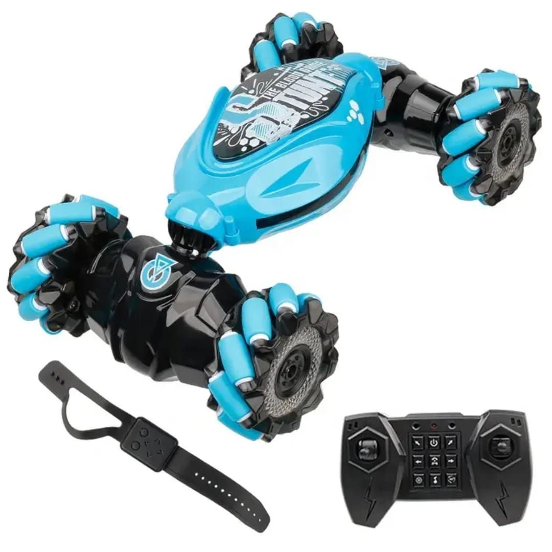 4WD 2.4GHz Gesture Sensing Twist RC Stunt Car Remote Control Off-Road Toy