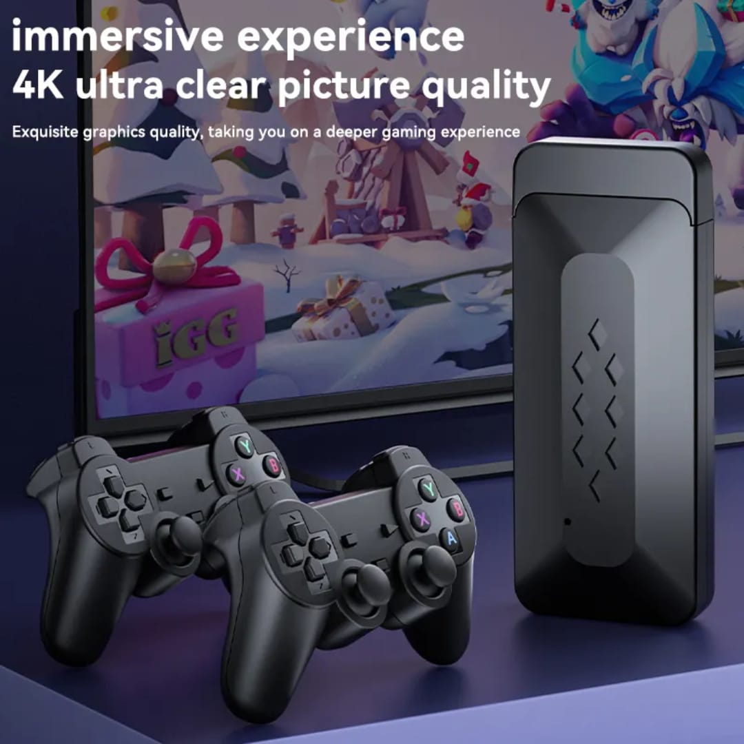 M33 3D Gaming Stick TV Video Game Console, 2 Players, Controllers: Wireless