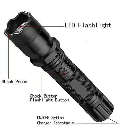 Self Defense Electric Strong Power High Voltage Flashlight Torch