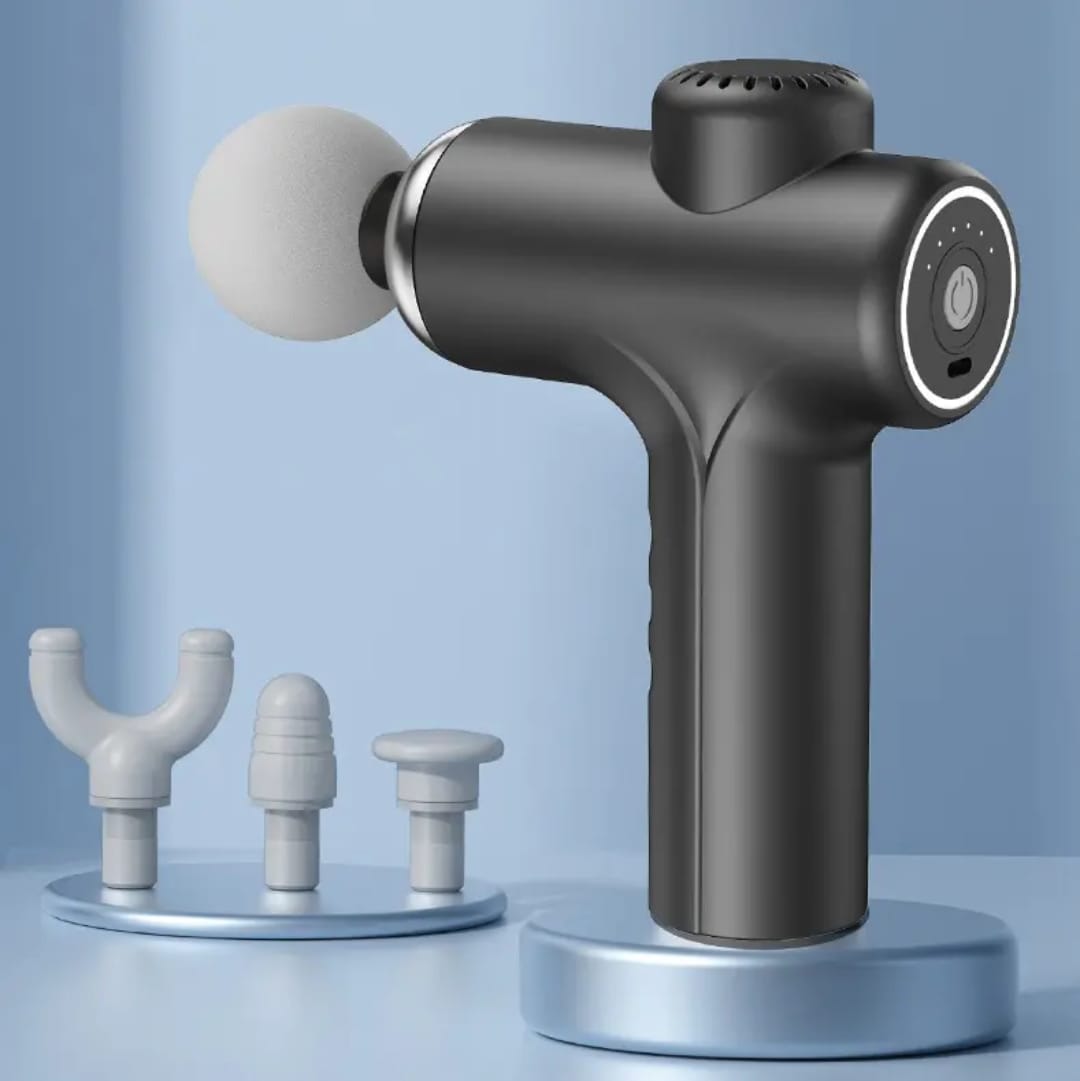 Fascia Massage Gun Deep Tissue with High-speed Motor with 6-speed