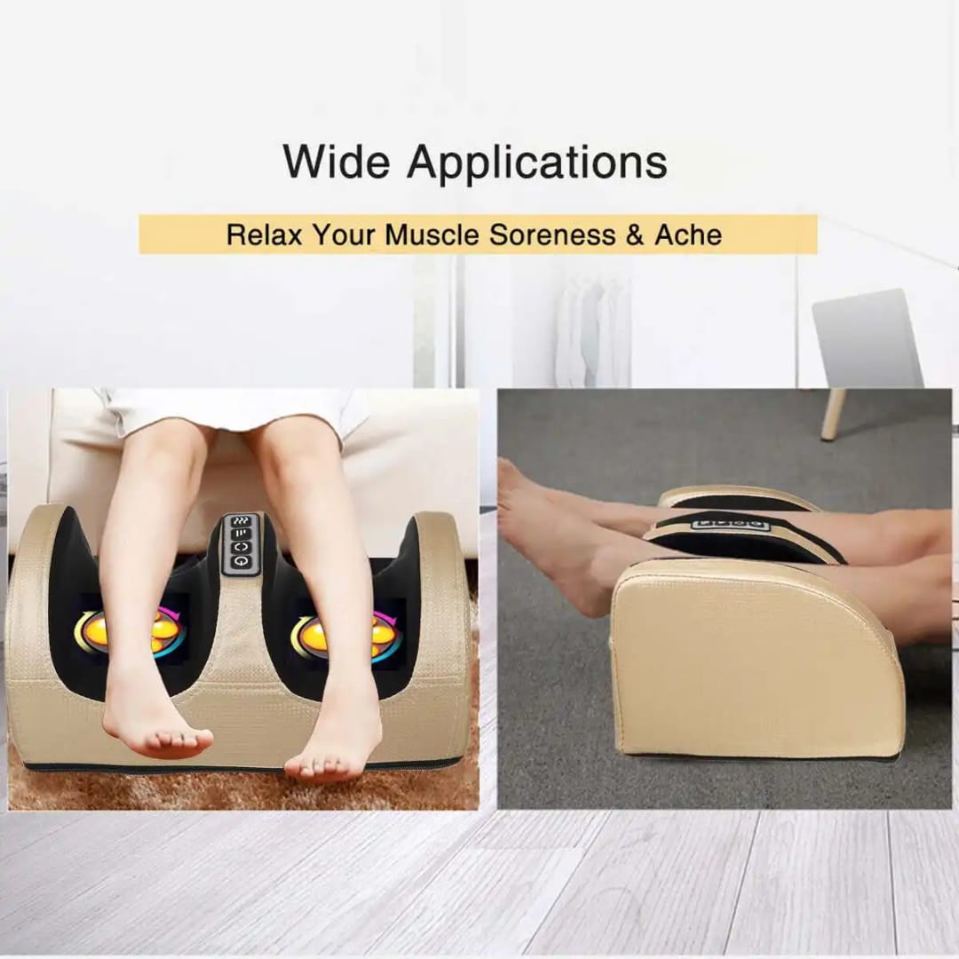 Electric Foot Calf Massager Leg Kneading Heating Massage Machine