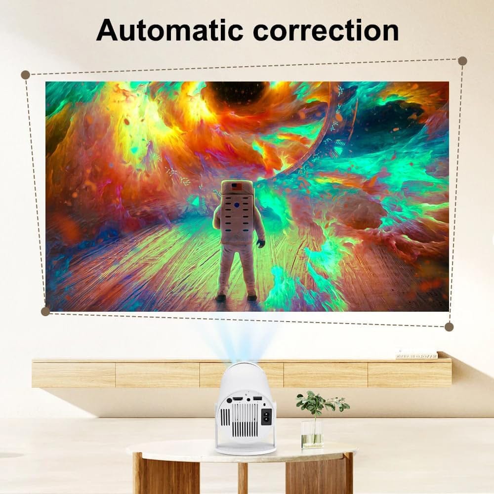 Game Projector 2 in 1 Professional Chip Portable Projector With Wireless Controller Gamepad.
