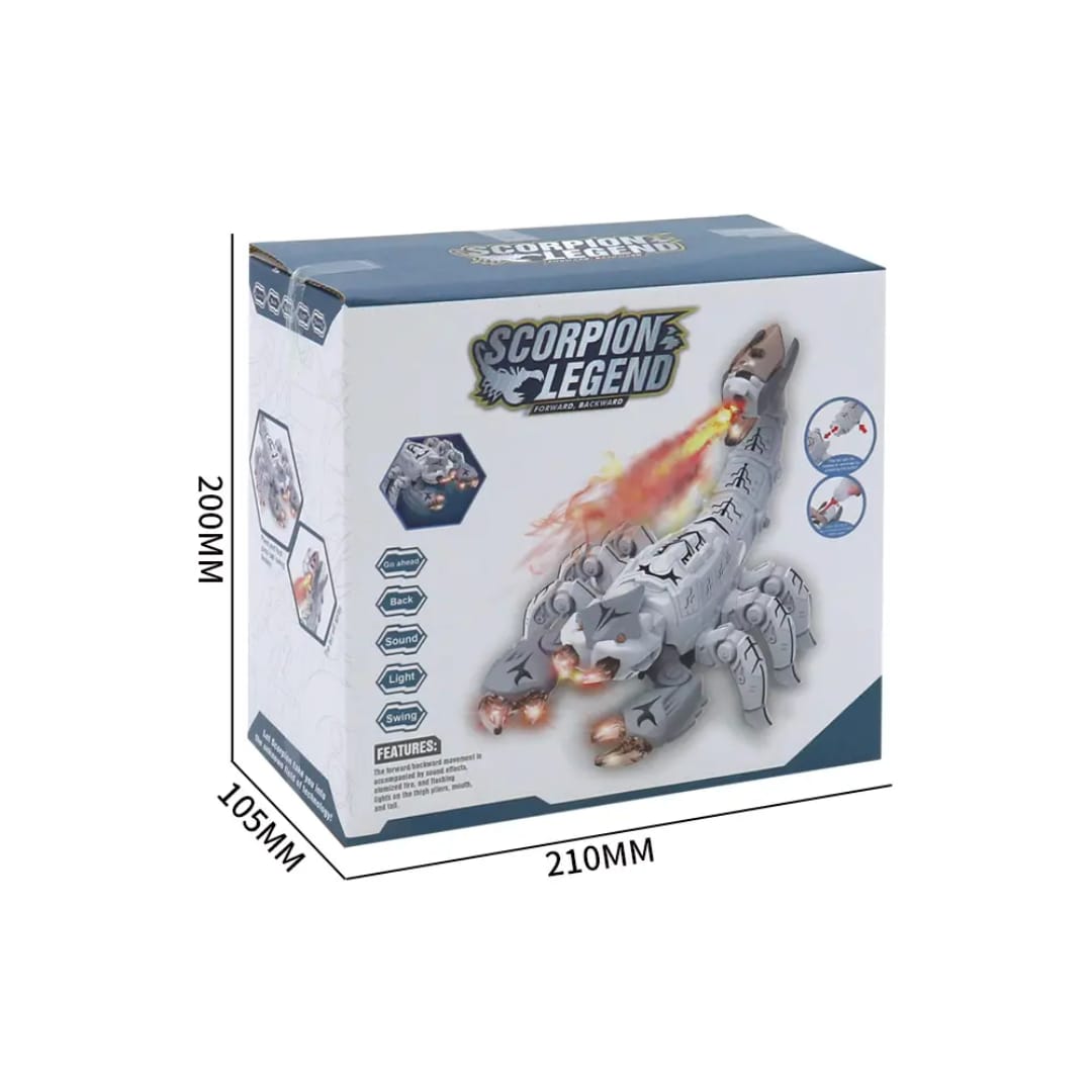 Electro Mechanical Spray Scorpion Sound And Spray Toy