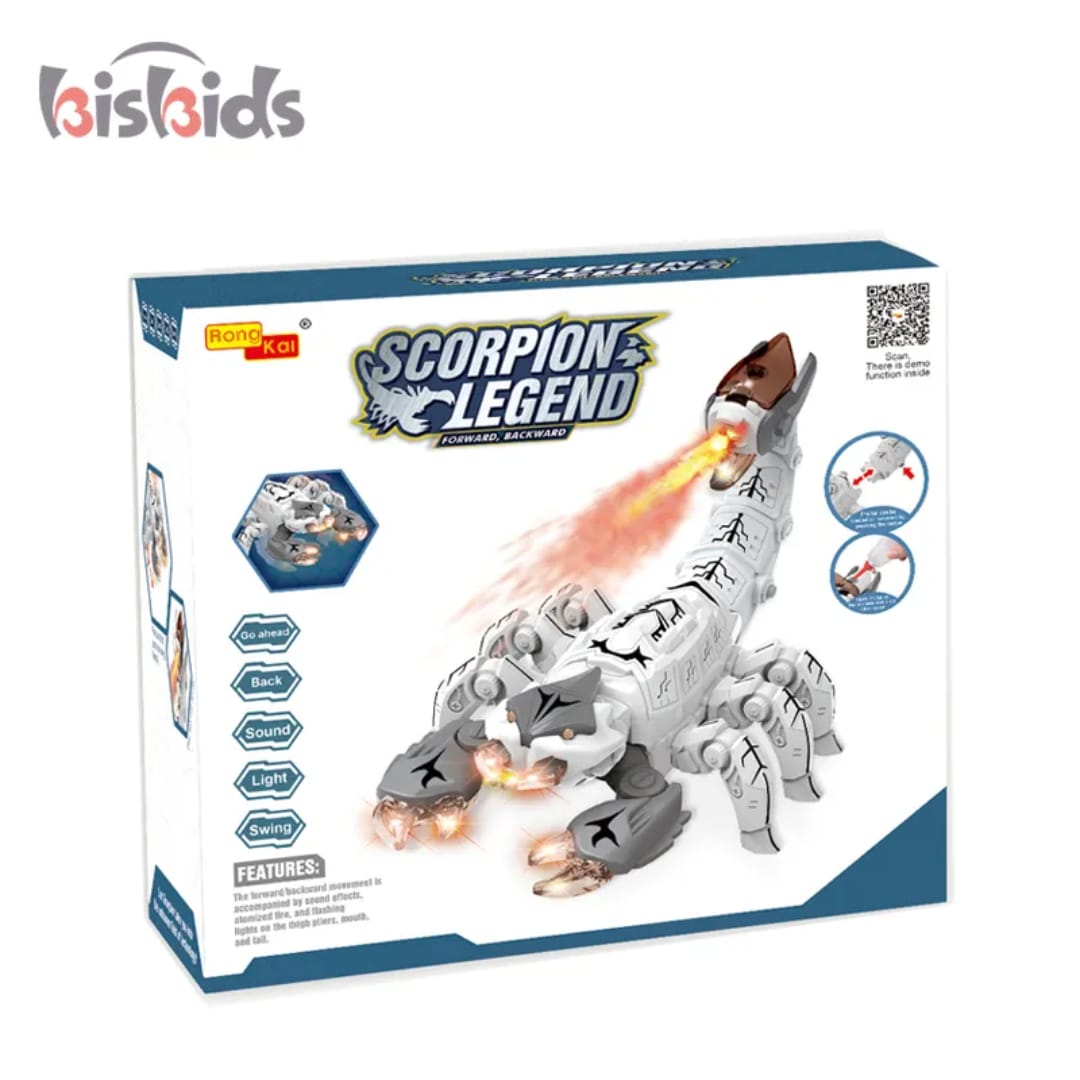 Electro Mechanical Spray Scorpion Sound And Spray Toy